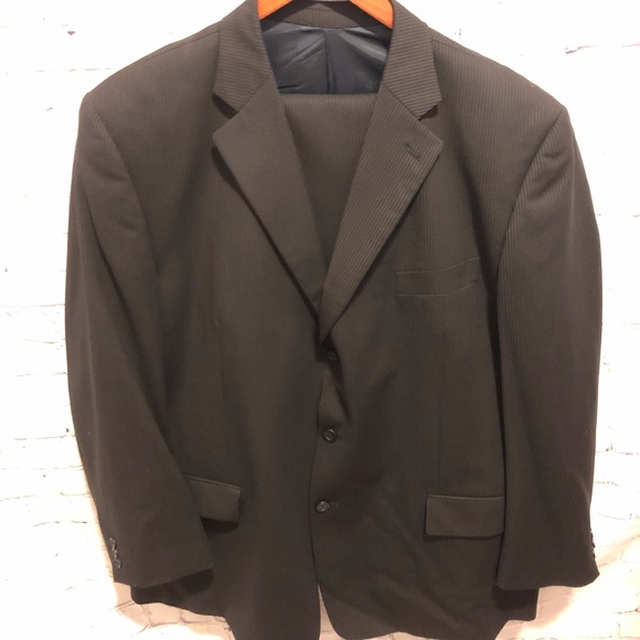 Other - Men’s 2 pace Navy suit size 48R 100% Wool